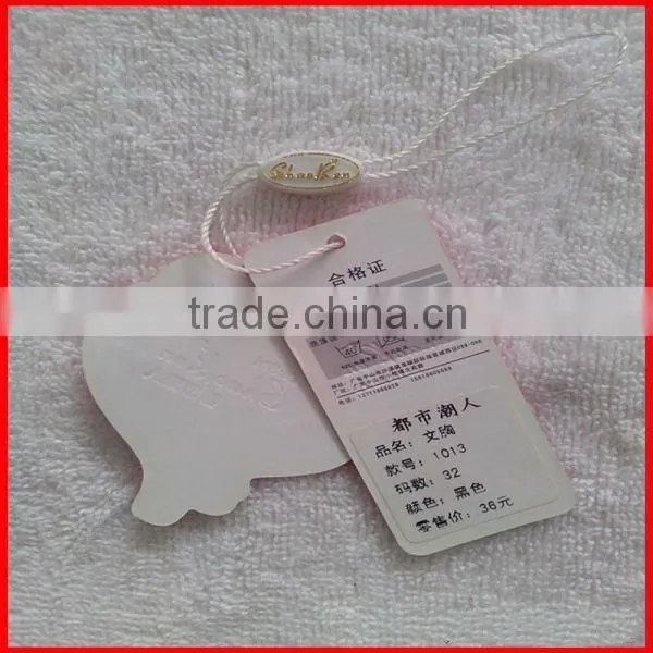 Morden Desighed CMYK printed Hang Paper Tag
