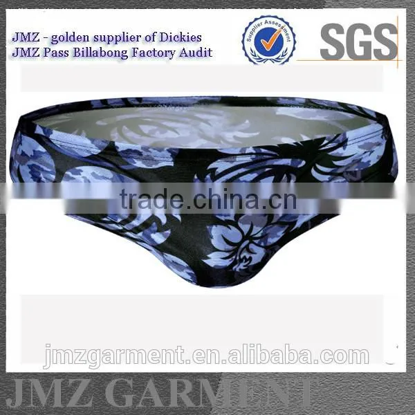 wholesale print boxer brief men bikini swimwear