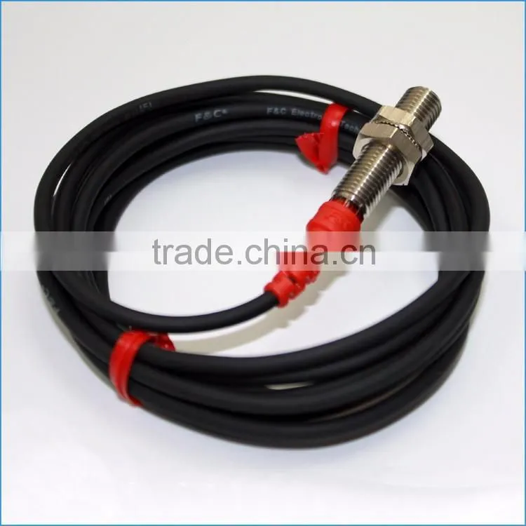 M8 short body 12-24vdc PNP proximity sensor for sales