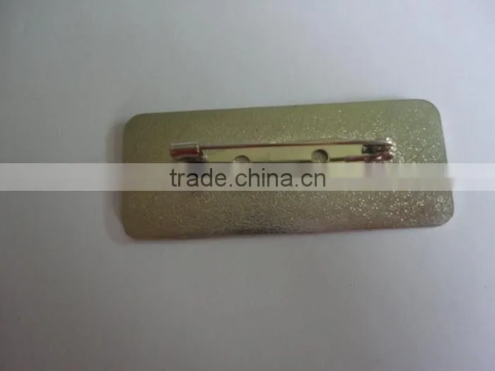 Professional custom metal name badge