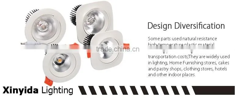 Hot selling SGS&CE outdoor 5w led gimbal downlight