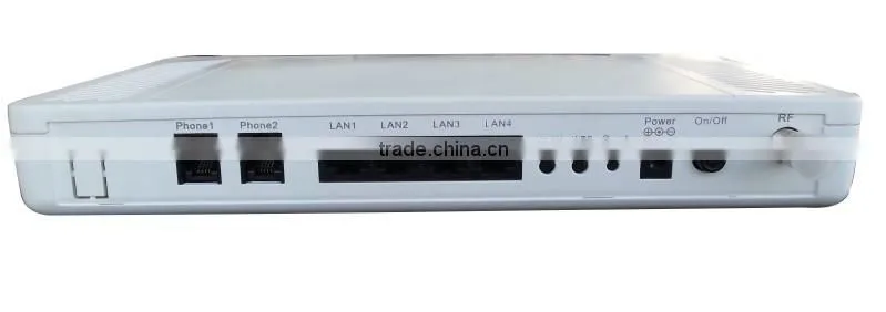 FTTH P2P CPE GIGABIT GATEWAY with 4GE+2POTS+WiFi+CATV for Triple Play Service
