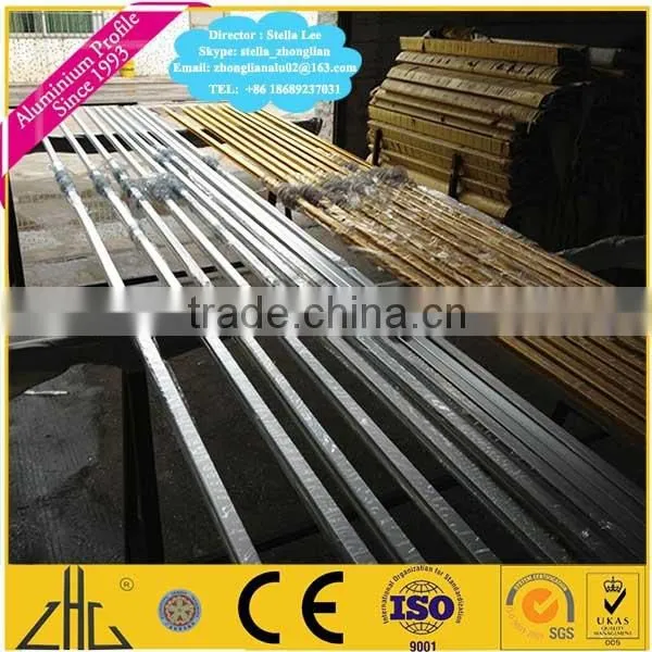 Wow!! aluminium profiles extrusion/anodizing polished aluminium tubing profile factory/anodized polished aluminium manufacturer
