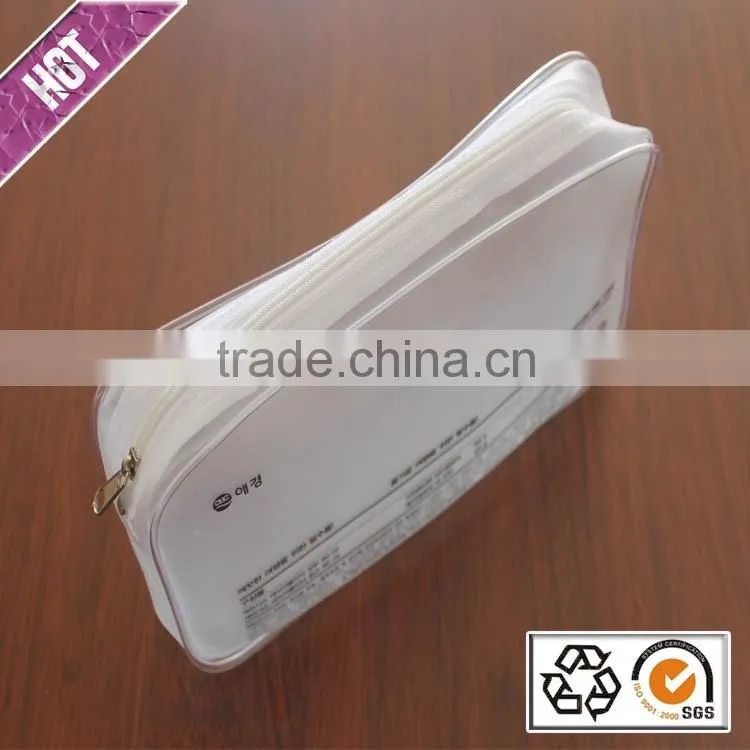 Portable Plastic Mini Travel Bag Wholesale Transparent Promotion Plastic PVC Travel Tiletry Bag With Zipper