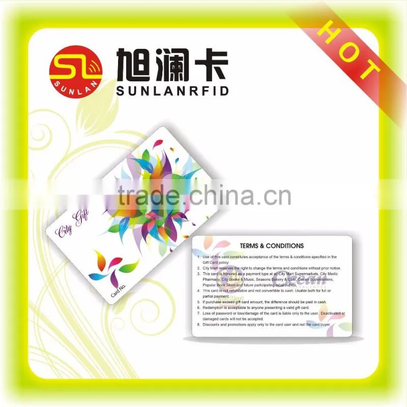 Good Price High Insurance UV Coating PET 13.56 Mhz RFID Blocking Card
