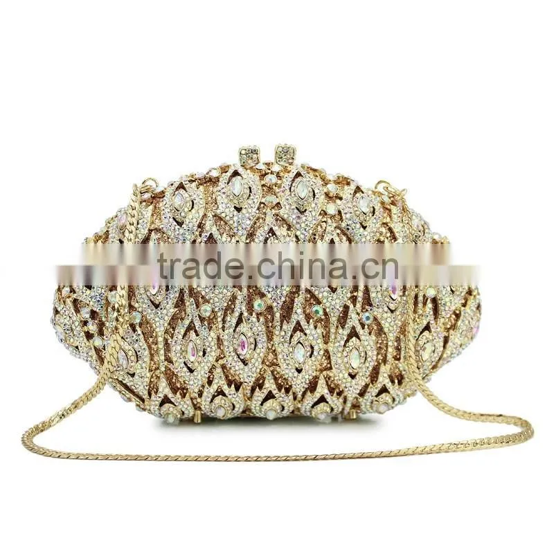 beautiful crystal party stone evening clutch bags handbags expensive canvas bag (88138A-AB)
