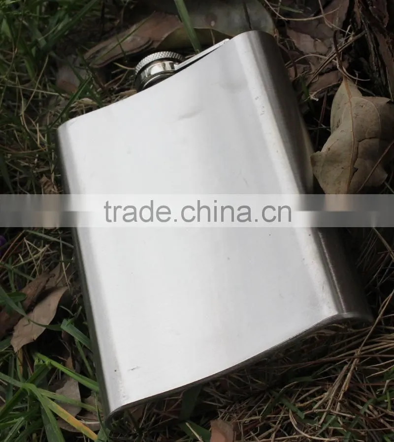 8oz mini flask leak-proof eco-friendly FDA LFGB stainless steel hip flask lead Pb free