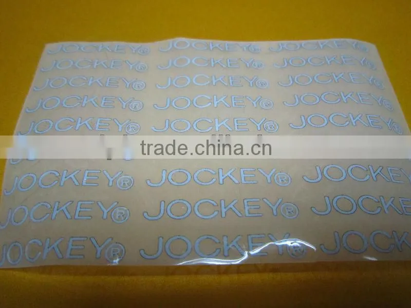 Reflex heat transfer logo for stretch fabric/Reflex heat transfer stickers for T-shirt,clothes