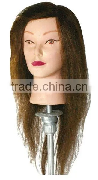 Professional salon synthetic training head wig N026