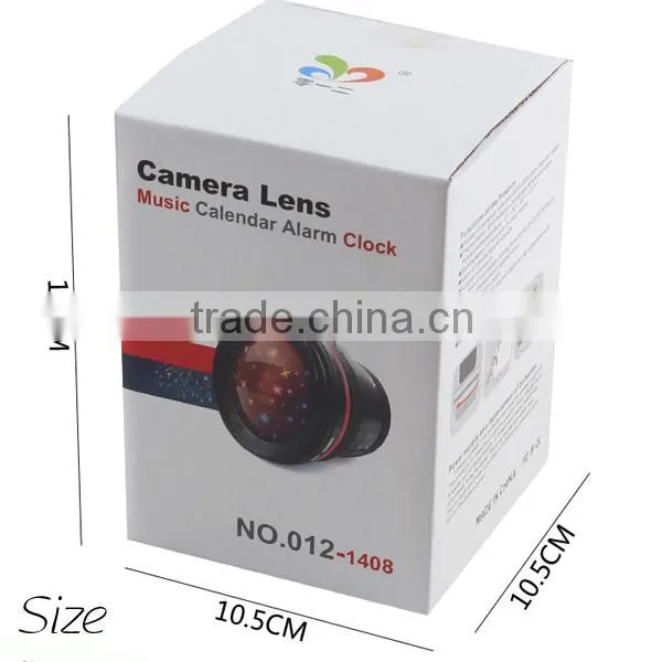 2015 Alibaba China Supplier Produce the New Fashion Camera Lens Colourful Battery Operated Projection Light
