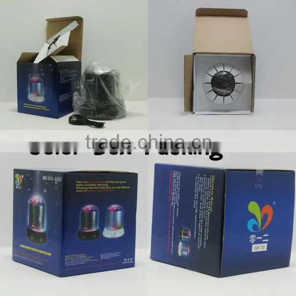 2015 Factory Provide the Projection Lamp Creative LED Rotating Projector