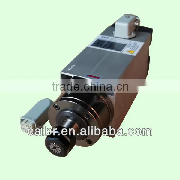 spindle bearing/air cooled spindle motor/800w cnc spindle motor