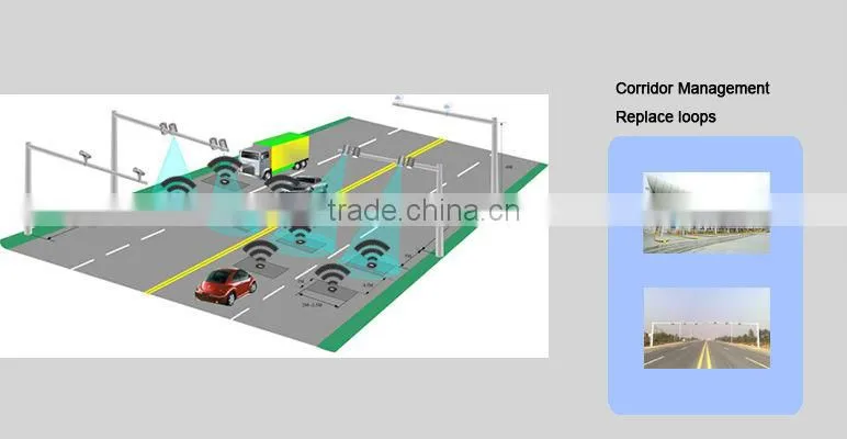 Magnetic wireless car counting sensor replace loop detector