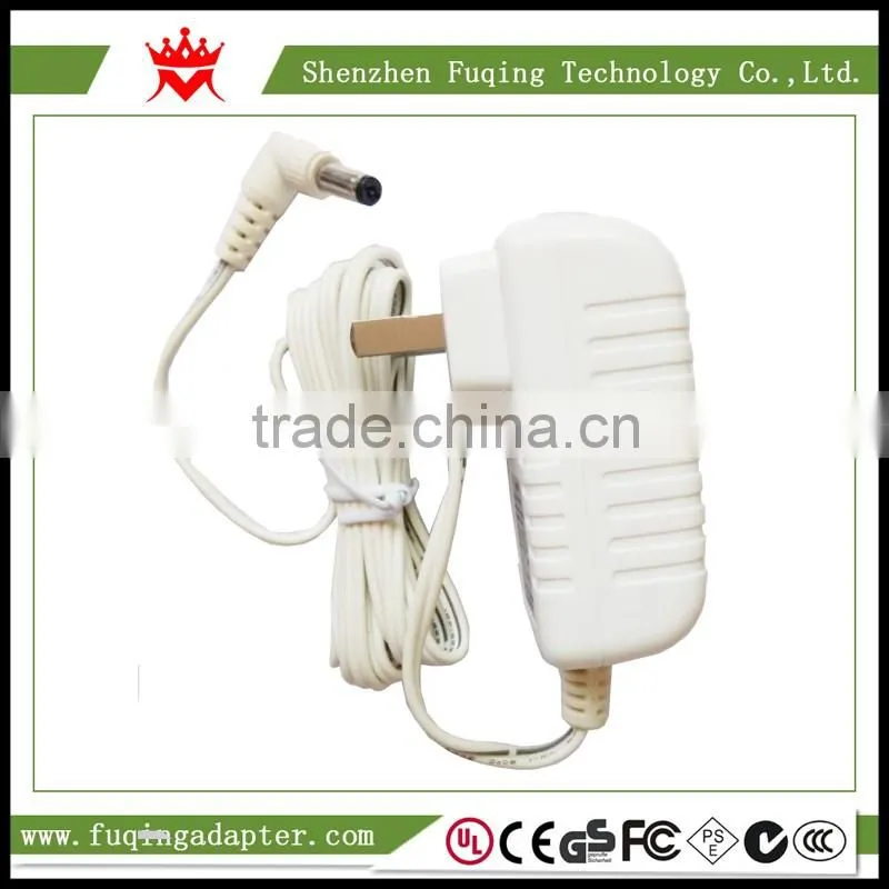 Wall Mounted White 12v dc 2a power adapter