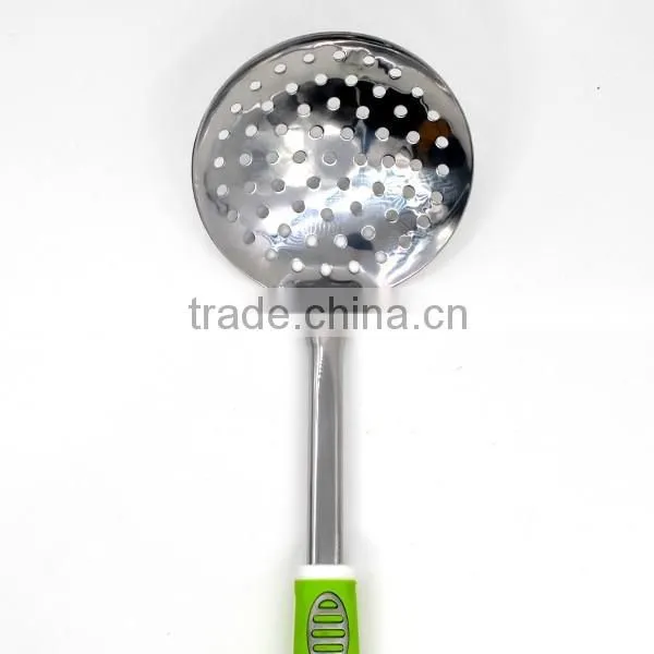 FDA LFGB Grade Factory Price commercial stainless steel Hot pot soup ladle