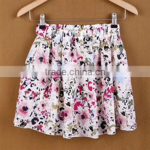 Stylish Hot Fashion Lady Women Floral Mini Slim Sexy Skirt