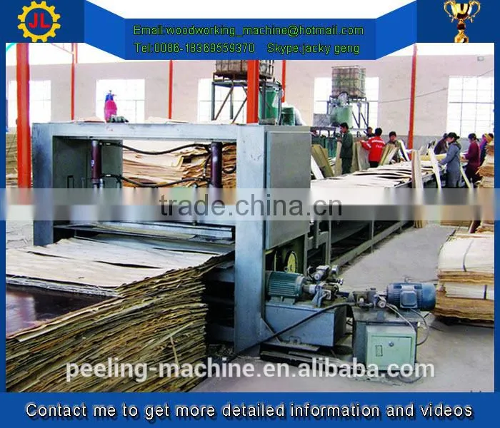 short cycle melamine plywood hot press machine