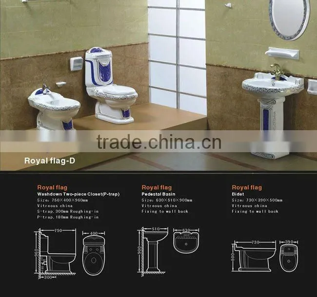 Hot selling Ceramic Bathroom Set 020