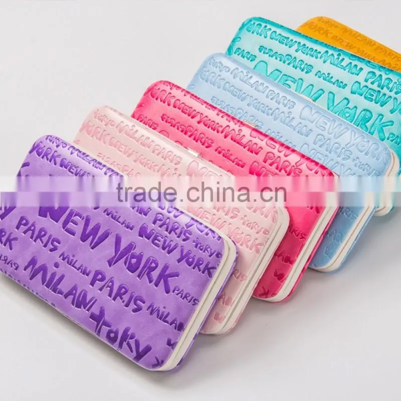 women metal frame wallet with cell phone pocket