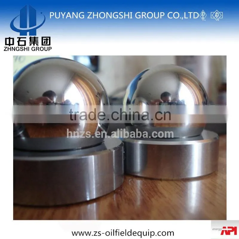 Oilwell Downhole Pump Accessory Cobalt Chromium Tungsten Alloy Valve Ball and Valve Seat