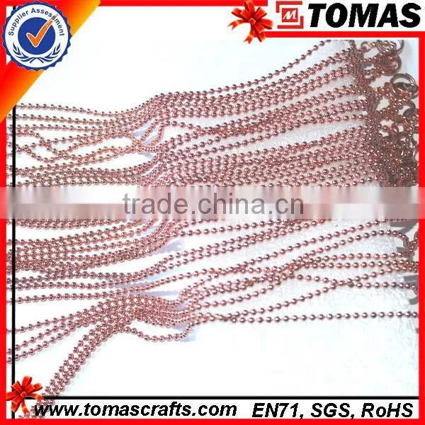 Guangzhou custom hot sale 1mm ball chain