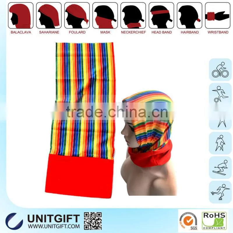 custom bandana reflective headwear for outdoor sport