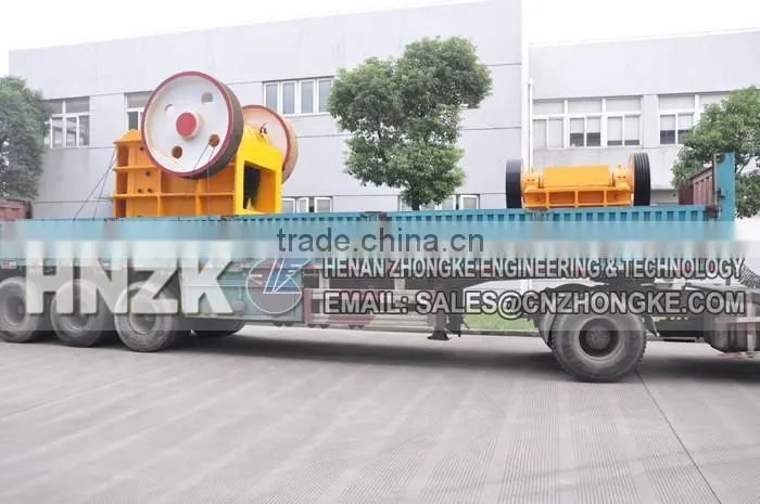 China factory iron ore diesel engine jaw crusher