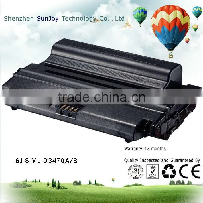 Top selling new black compatible laser ML-D3470A toner cartridge for Samsung ML-3470D, ML-3471ND