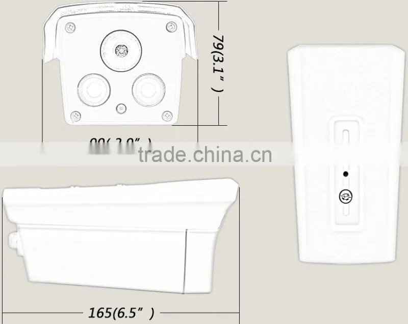 IW-A6046HD-HC Built in IR CUT 4mm 8mm HD lens Camera