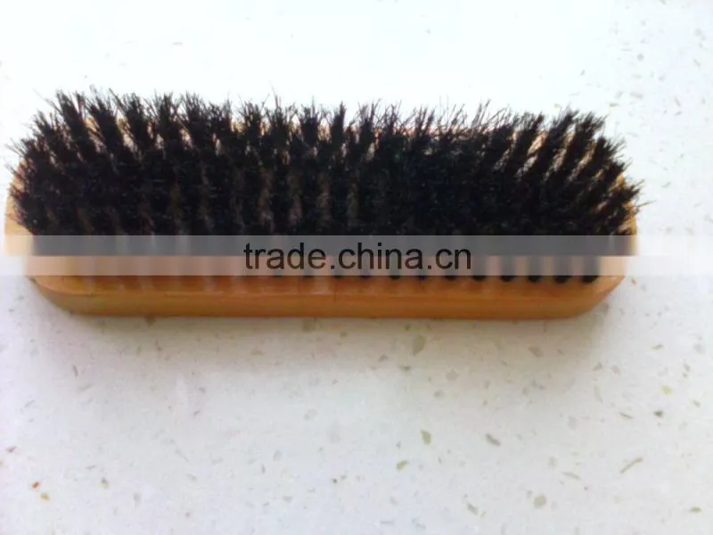wholesale reeded wooden shoes brush in good quality