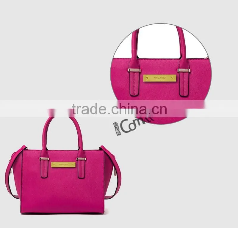 Fashion screw decorative gold metal bag engaved logo label tag