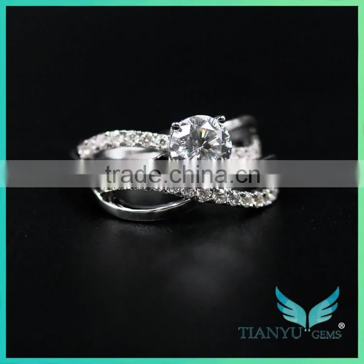 moissanite fire solitaire ring color moissanite sic silicon white color jcpenney moissanite jewelry