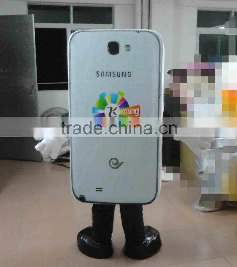 Hola phone mascot costume/cartoon mascot costume for promotion