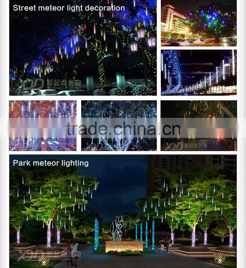 full color christmas tree decorations Tube LED