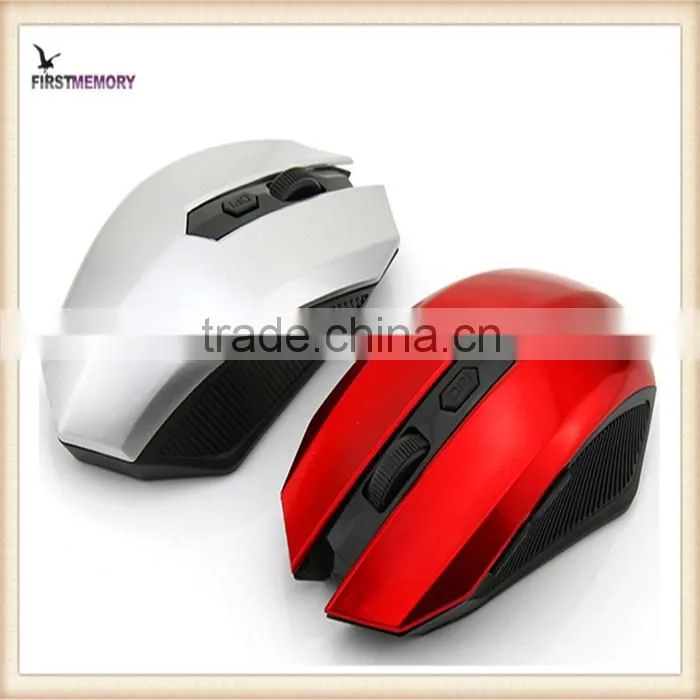 1600DPI 6buttons scroll wheel CPI Adjustable 2.4G USB 2.0 Wireless Mouse