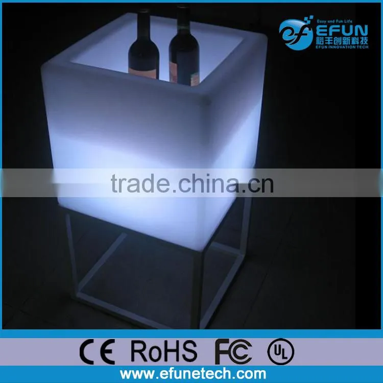 rgb color changing light up led wine display rack illuminated bar led shelf