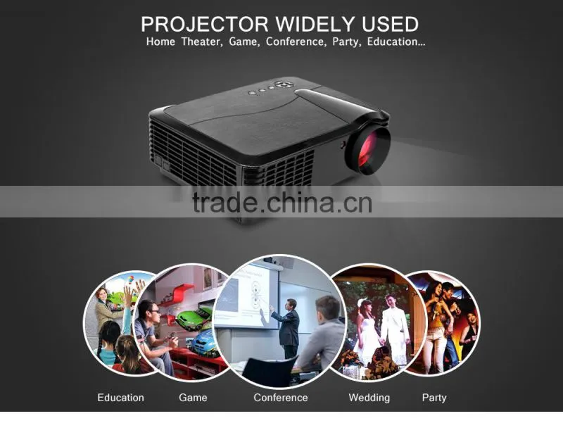 full hd 3d led 3400Lumens LCD multimedia projector