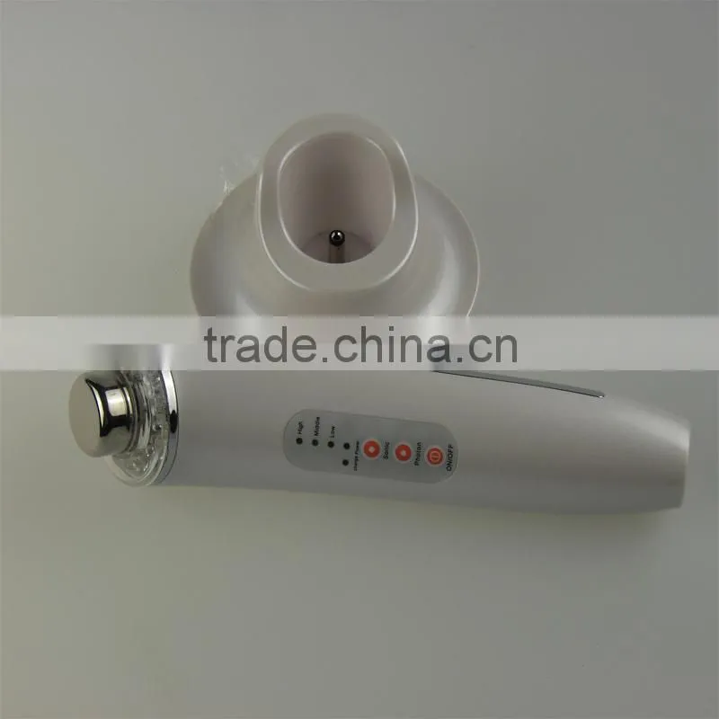 Chargeable Photon Ultrasonic Skin Care Machine ultrasonic skin scrubber