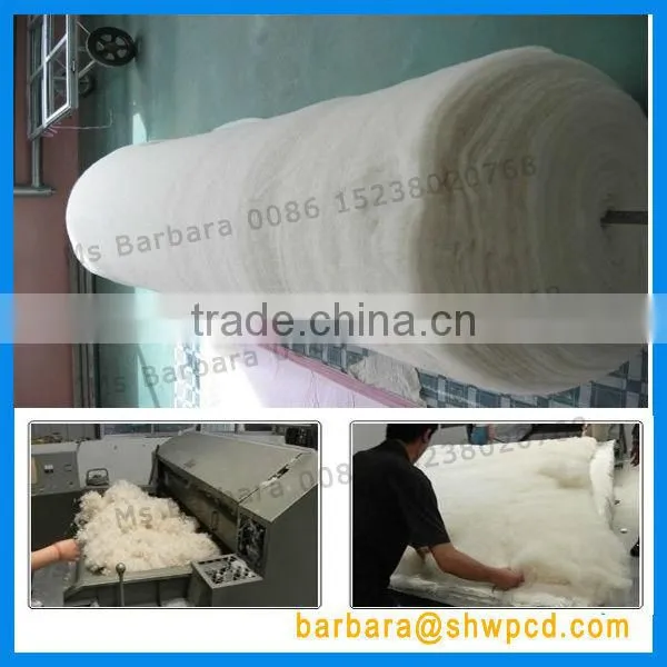 Factory sell carding machine for polyester fiber