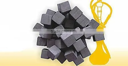 2014 Forasen Cube Black bamboo Hookah Charcoal