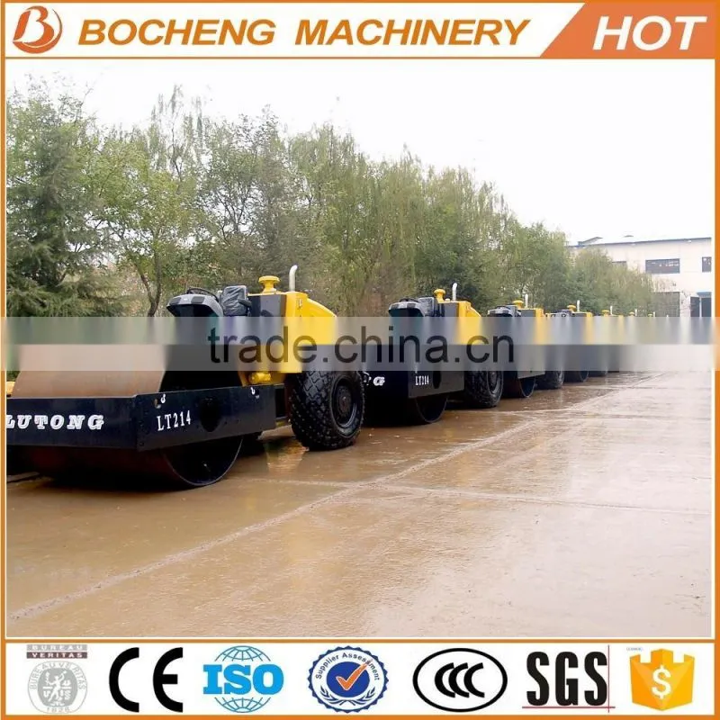 12 TONS Single drum duty vibratory rollers LT212B for sale Cam block compactor