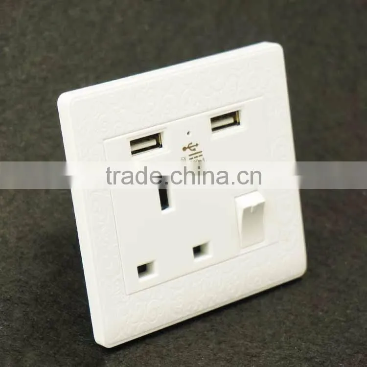 usb charger extension socket universal wall outlet socket power strip