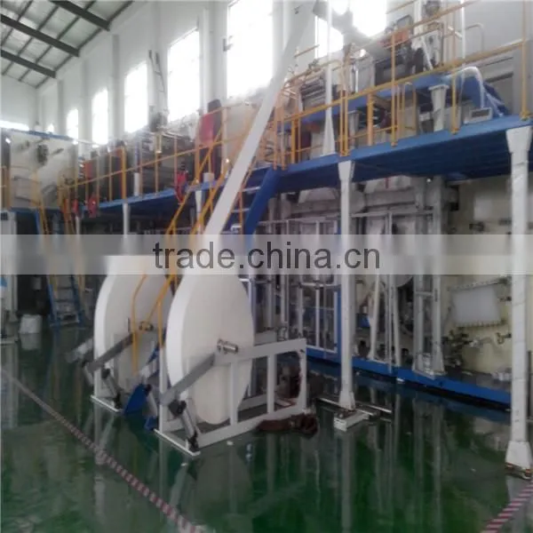 Baby diaper machine with low power consumption