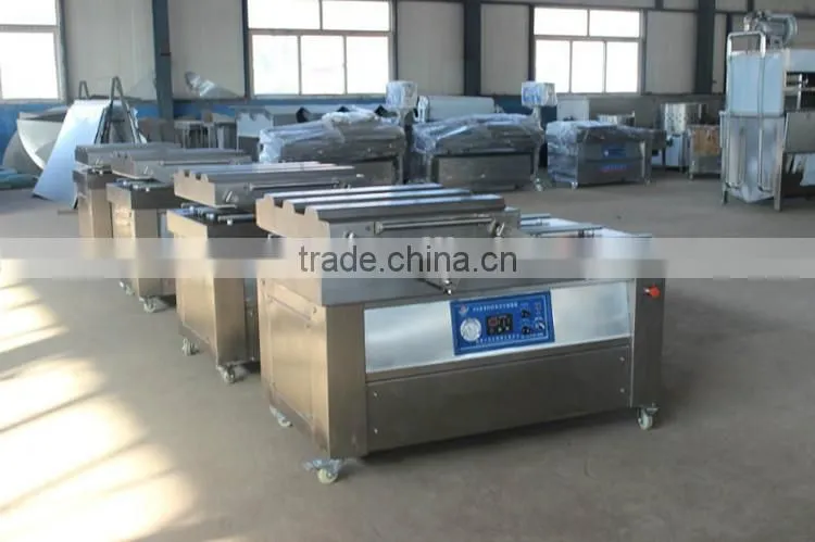 Factory price electric horizontal fish vacuum packaging machine