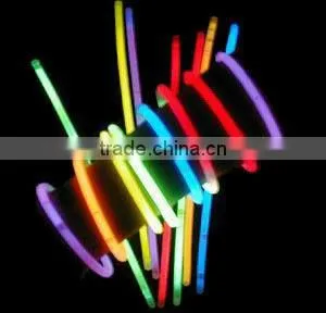 8 INCH GLOW BRACELET, GLOW IN THE DARK STICK BRACELET
