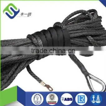 10-Ton winch rope / synthetic winch rope for winch