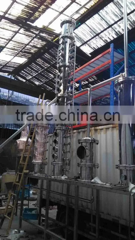 alcohol coppers vodka alcohol distillation equipment