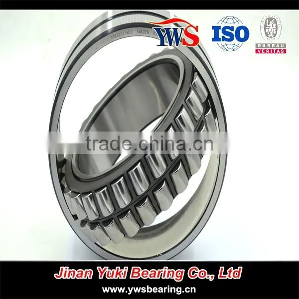 steel cage spherical roller bearing 22214 cc