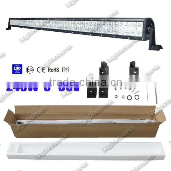 240W 42inch 14400 Lumens OFFROAD LED Driving Work Light Bar for 10V-30V Car Truck