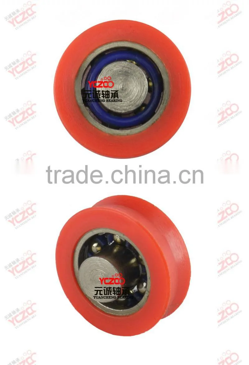Good quality v groove sliding window roller/wheels